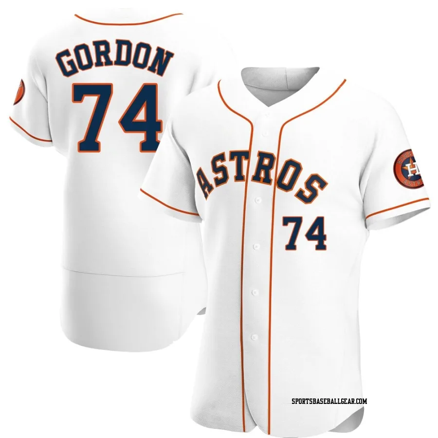 Colton Gordon Men's Houston Astros White Authentic Home Jersey