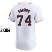 Colton Gordon Men's Houston Astros White Elite Home Jersey