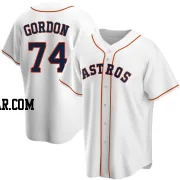 Colton Gordon Men's Houston Astros White Replica Home Jersey