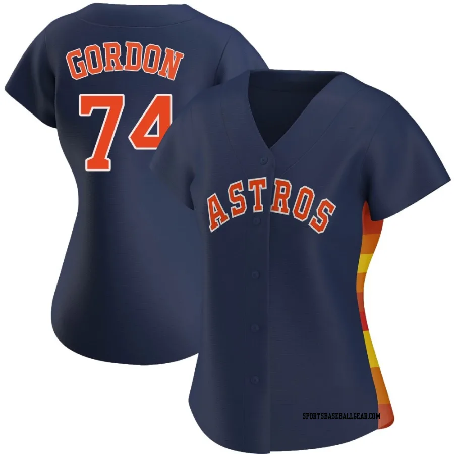 Colton Gordon Women's Houston Astros Navy Replica Alternate Jersey