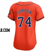 Colton Gordon Women's Houston Astros Orange Limited Alternate Jersey