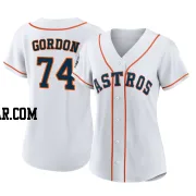 Colton Gordon Women's Houston Astros White Authentic 2022 World Series Home Jersey