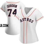 Colton Gordon Women's Houston Astros White Authentic Home Jersey