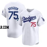 Connor Brogdon Men's Los Angeles Dodgers White Limited 2024 World Tour Seoul Series Home Jersey