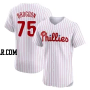 Connor Brogdon Men's Philadelphia Phillies White Elite Home Jersey