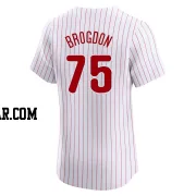 Connor Brogdon Men's Philadelphia Phillies White Elite Home Jersey