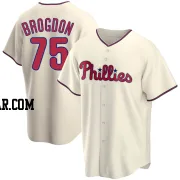 Connor Brogdon Youth Philadelphia Phillies Cream Replica Alternate Jersey