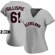 Connor Gillispie Women's Cleveland Guardians Gray Replica Road Jersey