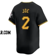 Connor Joe Youth Pittsburgh Pirates Black Limited Alternate Jersey