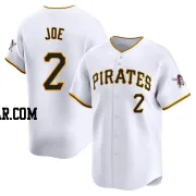 Connor Joe Youth Pittsburgh Pirates White Limited Home Jersey