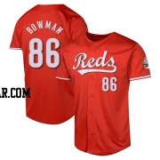 Cooper Bowman Youth Cincinnati Reds Red Limited Alternate Jersey