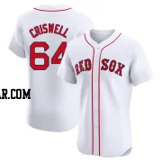 Cooper Criswell Men's Boston Red Sox White Elite Home Patch Jersey