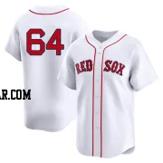 Cooper Criswell Men's Boston Red Sox White Limited 2nd Home Jersey