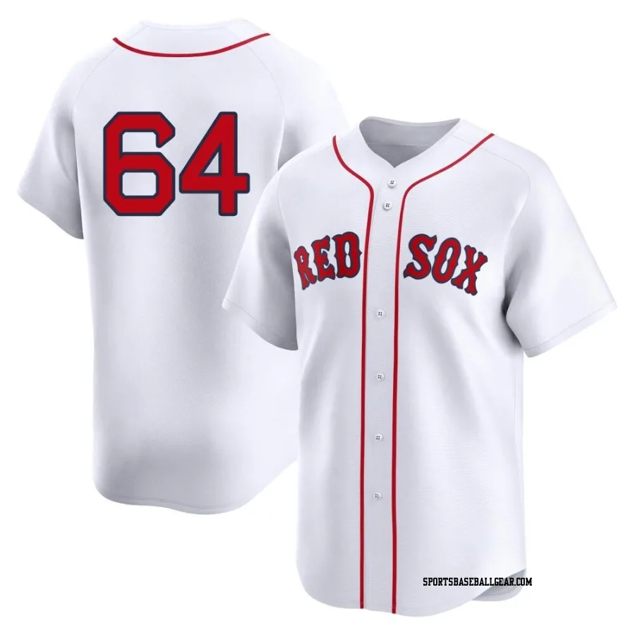 Cooper Criswell Men's Boston Red Sox White Limited 2nd Home Jersey