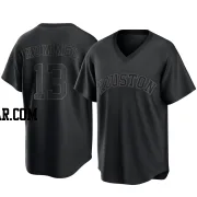 Cooper Hummel Men's Houston Astros Black Replica Pitch Fashion Jersey