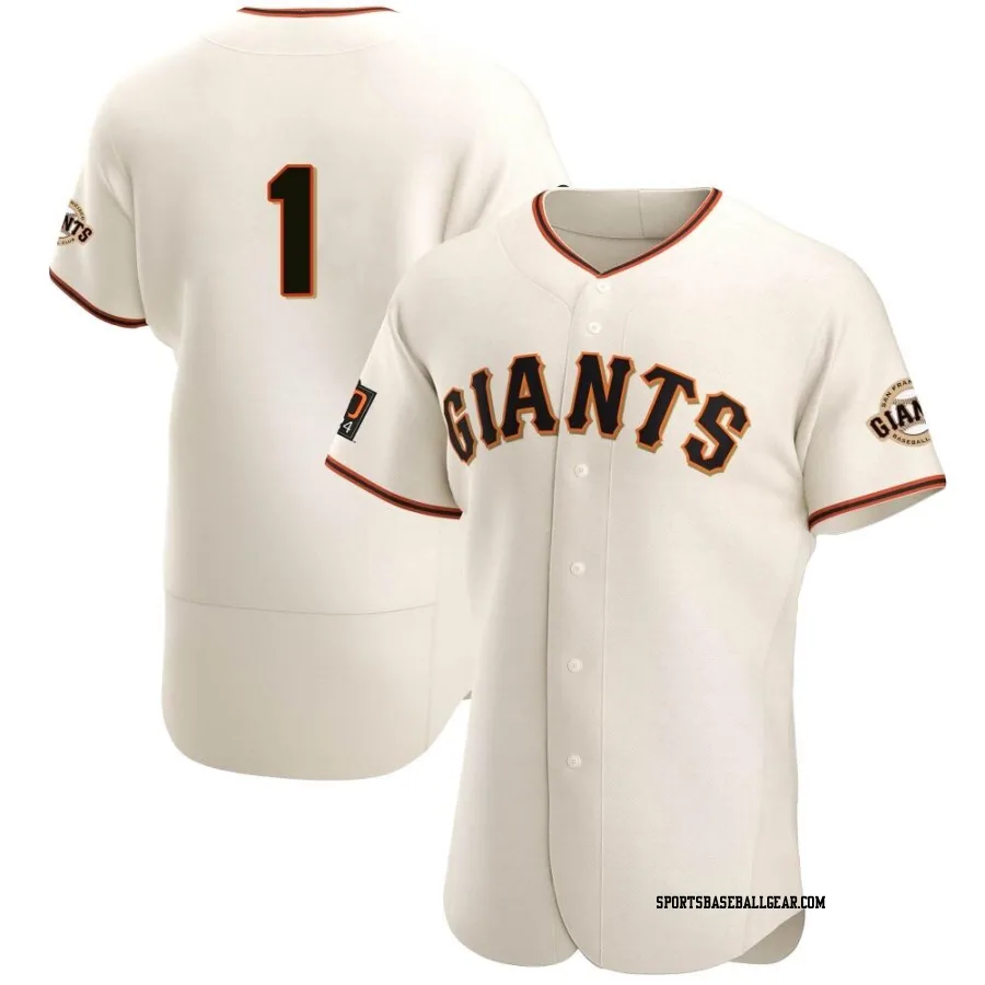 Cooper Hummel Men's San Francisco Giants Cream Authentic Home Jersey