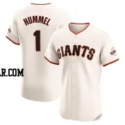 Cooper Hummel Men's San Francisco Giants Cream Elite Home Jersey