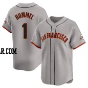 Cooper Hummel Men's San Francisco Giants Gray Limited Away Jersey