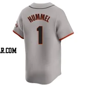 Cooper Hummel Men's San Francisco Giants Gray Limited Away Jersey