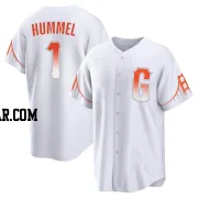 Cooper Hummel Men's San Francisco Giants White Replica 2021 City Connect Jersey