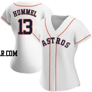 Cooper Hummel Women's Houston Astros White Authentic Home Jersey