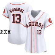 Cooper Hummel Women's Houston Astros White Limited Home Jersey