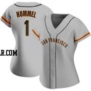 Cooper Hummel Women's San Francisco Giants Gray Replica Road Jersey