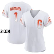 Cooper Hummel Women's San Francisco Giants White Authentic 2021 City Connect Jersey