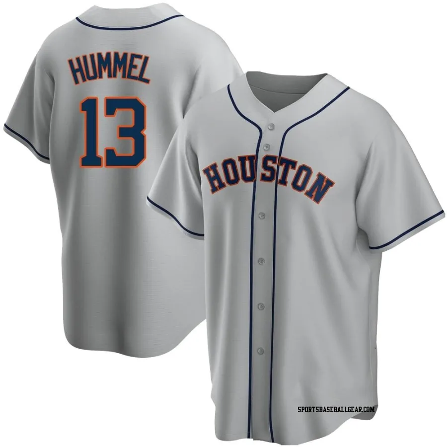 Cooper Hummel Youth Houston Astros Gray Replica Road Jersey