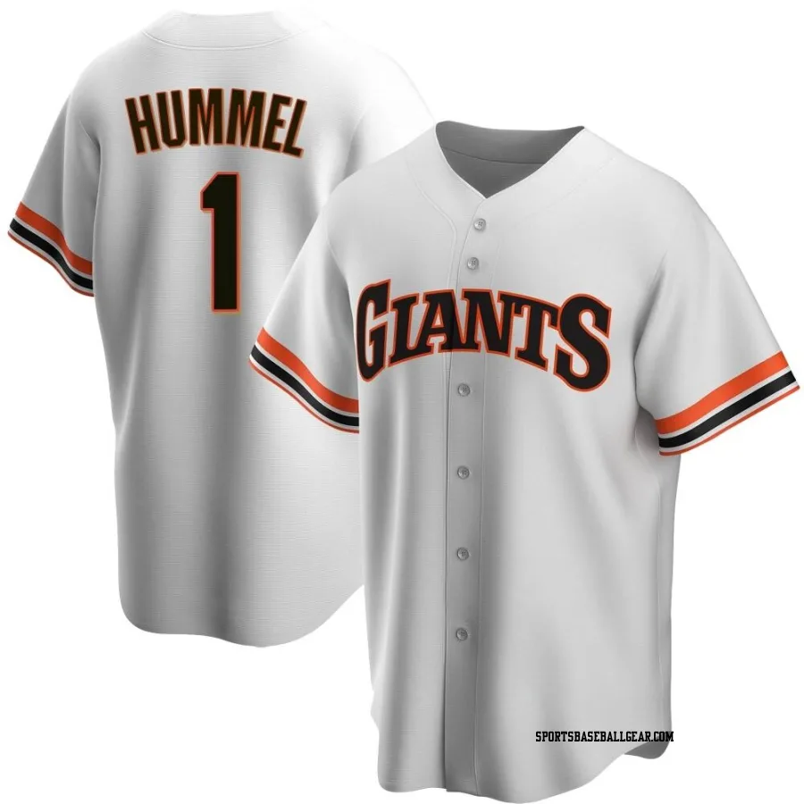 Cooper Hummel Youth San Francisco Giants White Replica Home Cooperstown Collection Jersey