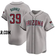 Corbin Burnes Men's Arizona Diamondbacks Gray Limited Away Jersey