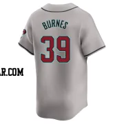 Corbin Burnes Men's Arizona Diamondbacks Gray Limited Away Jersey