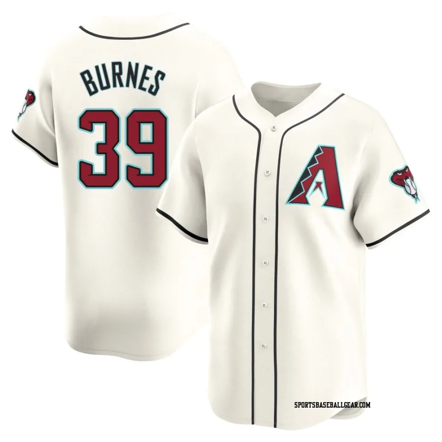 Corbin Burnes Men's Arizona Diamondbacks White Limited Home Jersey