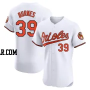 Corbin Burnes Men's Baltimore Orioles White Elite Home Jersey