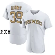 Corbin Burnes Men's Milwaukee Brewers White Game Authentic 2022 All-Star Jersey