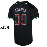 Corbin Burnes Youth Arizona Diamondbacks Black Limited Alternate Jersey