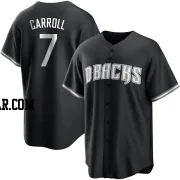 Corbin Carroll Men's Arizona Diamondbacks Black/White Replica Jersey