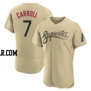 Corbin Carroll Men's Arizona Diamondbacks Gold Authentic 2021 City Connect Jersey