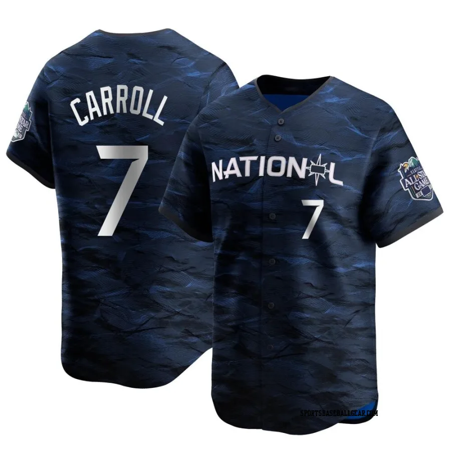 Corbin Carroll Men's Arizona Diamondbacks Royal Limited National League Game 2023 All-Star Jersey