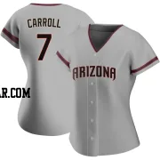 Corbin Carroll Women's Arizona Diamondbacks Gray Authentic Road Jersey