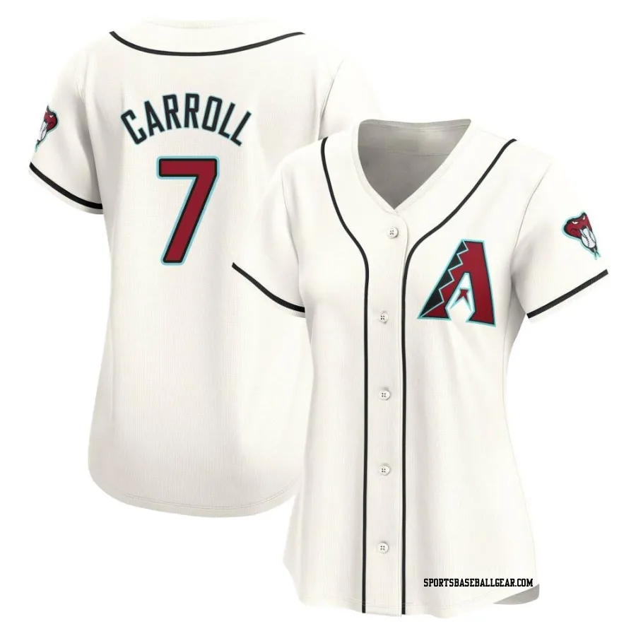 Corbin Carroll Women's Arizona Diamondbacks White Limited Home Jersey