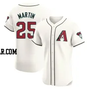 Corbin Martin Men's Arizona Diamondbacks Cream Elite Home Patch Jersey