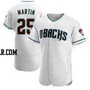 Corbin Martin Men's Arizona Diamondbacks White/Teal Authentic Alternate Jersey