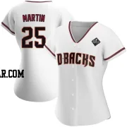 Corbin Martin Women's Arizona Diamondbacks White Authentic Home 2023 World Series Jersey