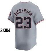 Corey Dickerson Men's Washington Nationals Gray Limited Road Jersey