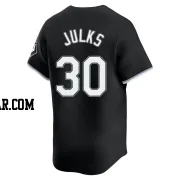 Corey Julks Men's Chicago White Sox Black Limited Alternate Jersey