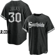 Corey Julks Men's Chicago White Sox Black Replica 2021 City Connect Jersey