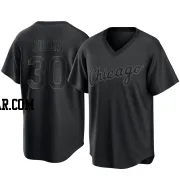 Corey Julks Men's Chicago White Sox Black Replica Pitch Fashion Jersey