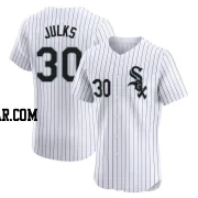 Corey Julks Men's Chicago White Sox White Elite Home Jersey