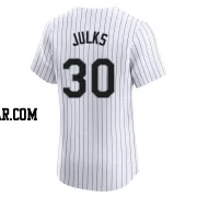 Corey Julks Men's Chicago White Sox White Elite Home Jersey